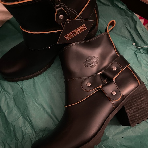 Harley Davidson Lalanne Harness Riding Boots - Picture 4 of 7